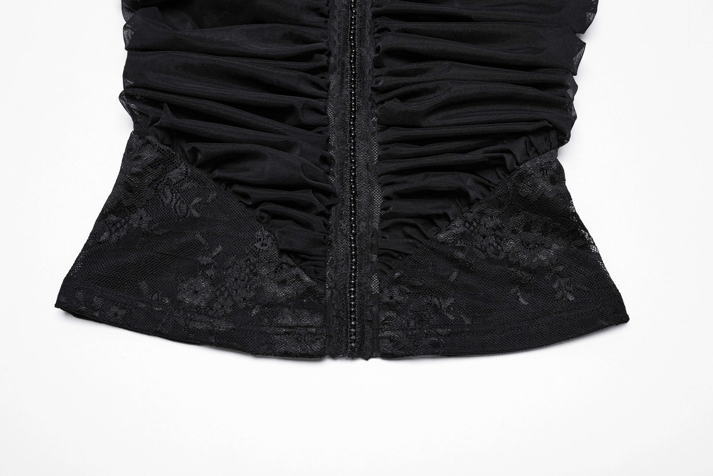 Punk Rave Kalliope Pleated Halter Neck Top