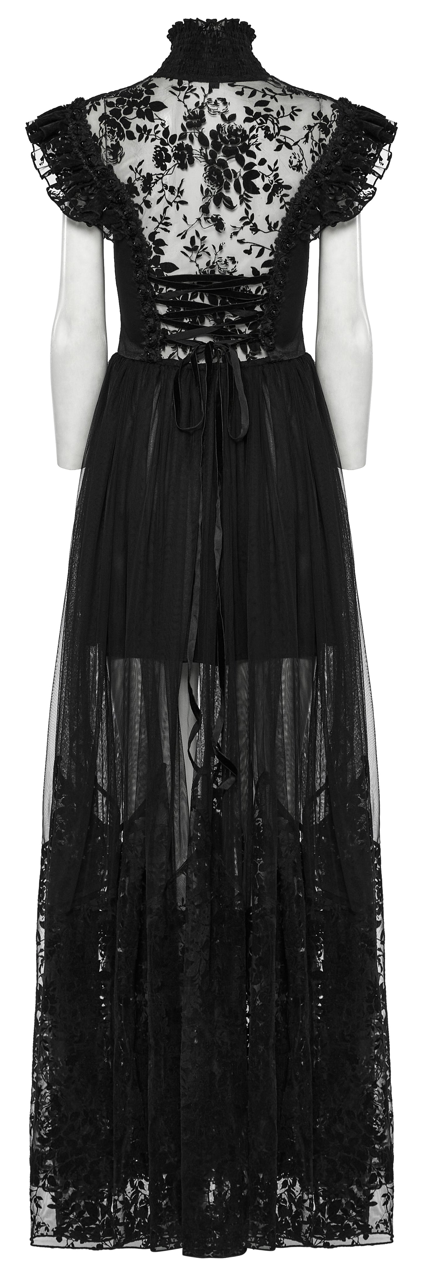 Punk Rave Seraphina Goth Flying-Sleeve Dress