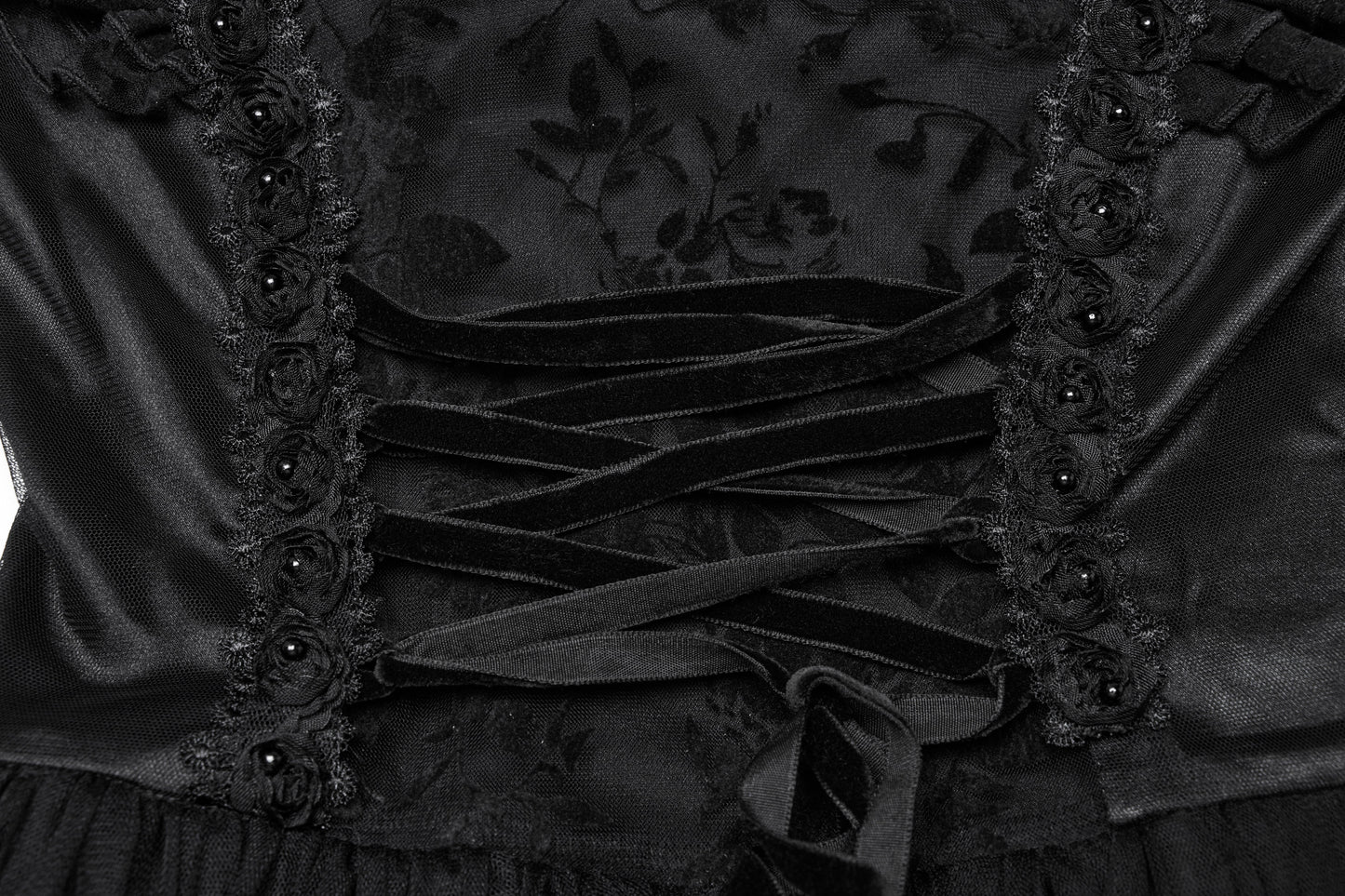 Punk Rave Seraphina Goth Flying-Sleeve Dress