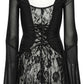 Punk Rave Bexley Lace-Collar Shirt