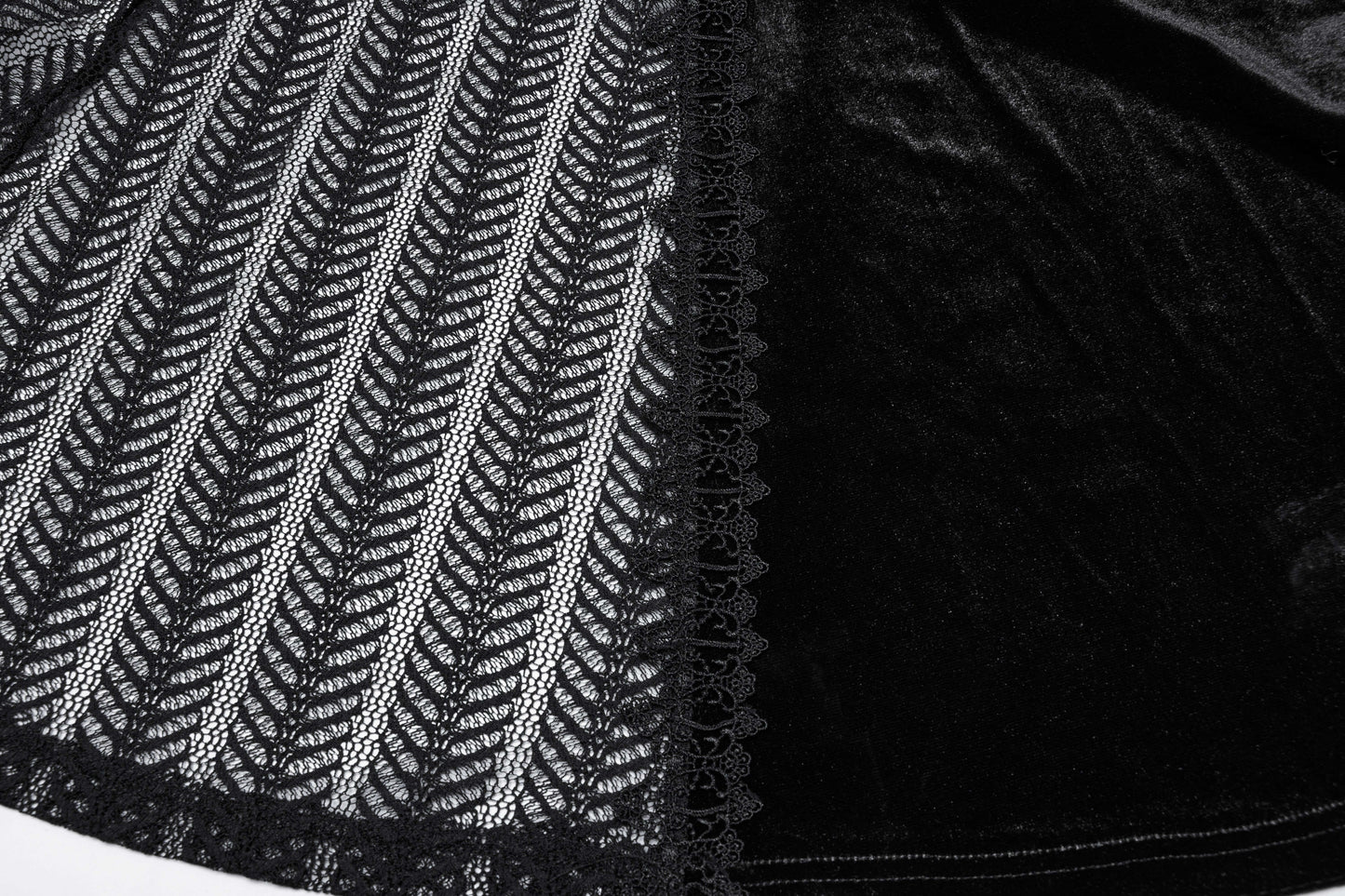 Punk Rave Nera Goth Dynamic Skirt