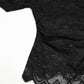 Punk Rave Calantha Lace T-Shirt in Black