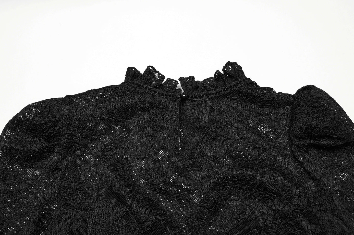 Punk Rave Calantha Lace T-Shirt in Black