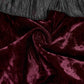 Punk Rave Elysia Velvet Ruffle Goth Shawl in Crimson