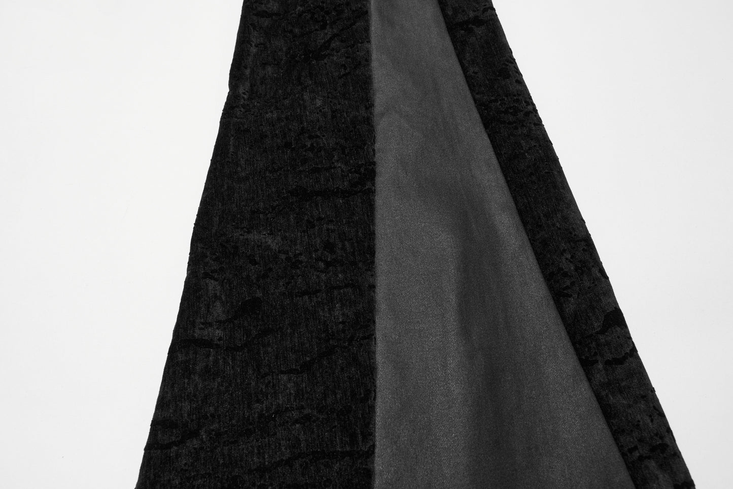 Punk Rave Morrigan Wasteland Tassel Flare Goth Pants in Black