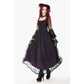 Dark in Love Lilith Bell-Sleeve Gothic Maxi Dress