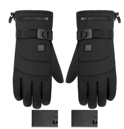 Rechargeable Heated Motorcycle Winter Touch Screen Gloves