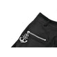 Dark in Love Punk Metal Utility Shorts