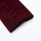 Punk Rave Nerezza Goth Mid-Length Embroidered Velvet Coat