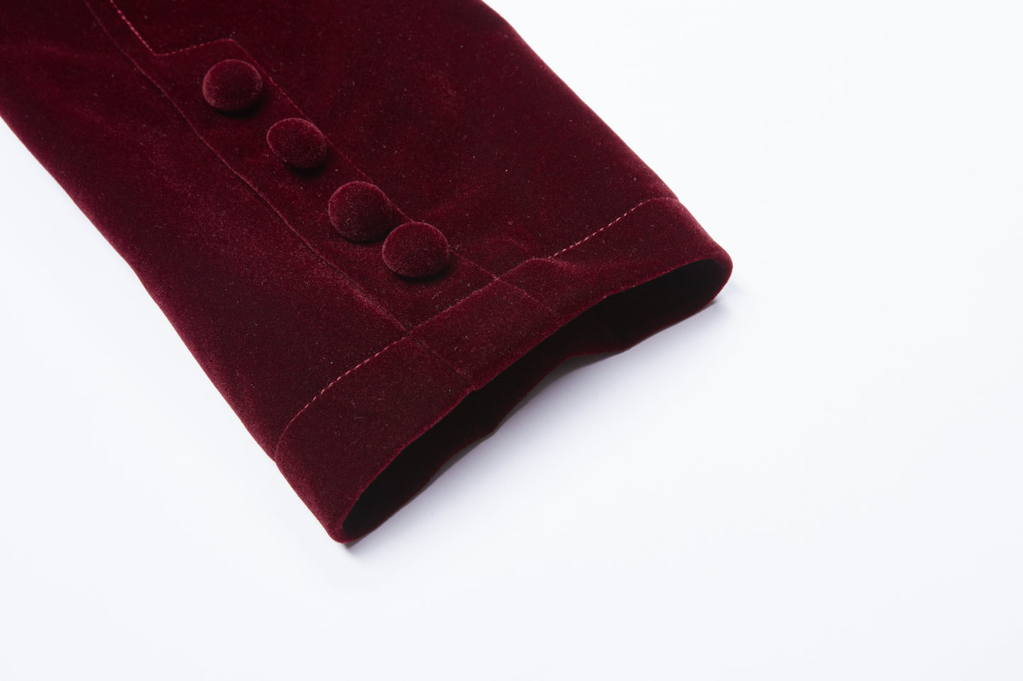 Punk Rave Nerezza Goth Mid-Length Embroidered Velvet Coat