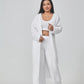 Women's Cozy Pyjama Set, Three-Piece Lounge Set