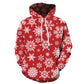 Unisex Fleece-Lined Christmas Hoodie
