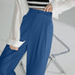 Vireous Women's Loose High Waist Wide Leg Pants