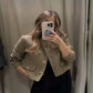 Vireous Classic-Style Button Decoration Women's Business Jacket