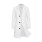 Men's Milk White Classic Woollen Crombie Coat