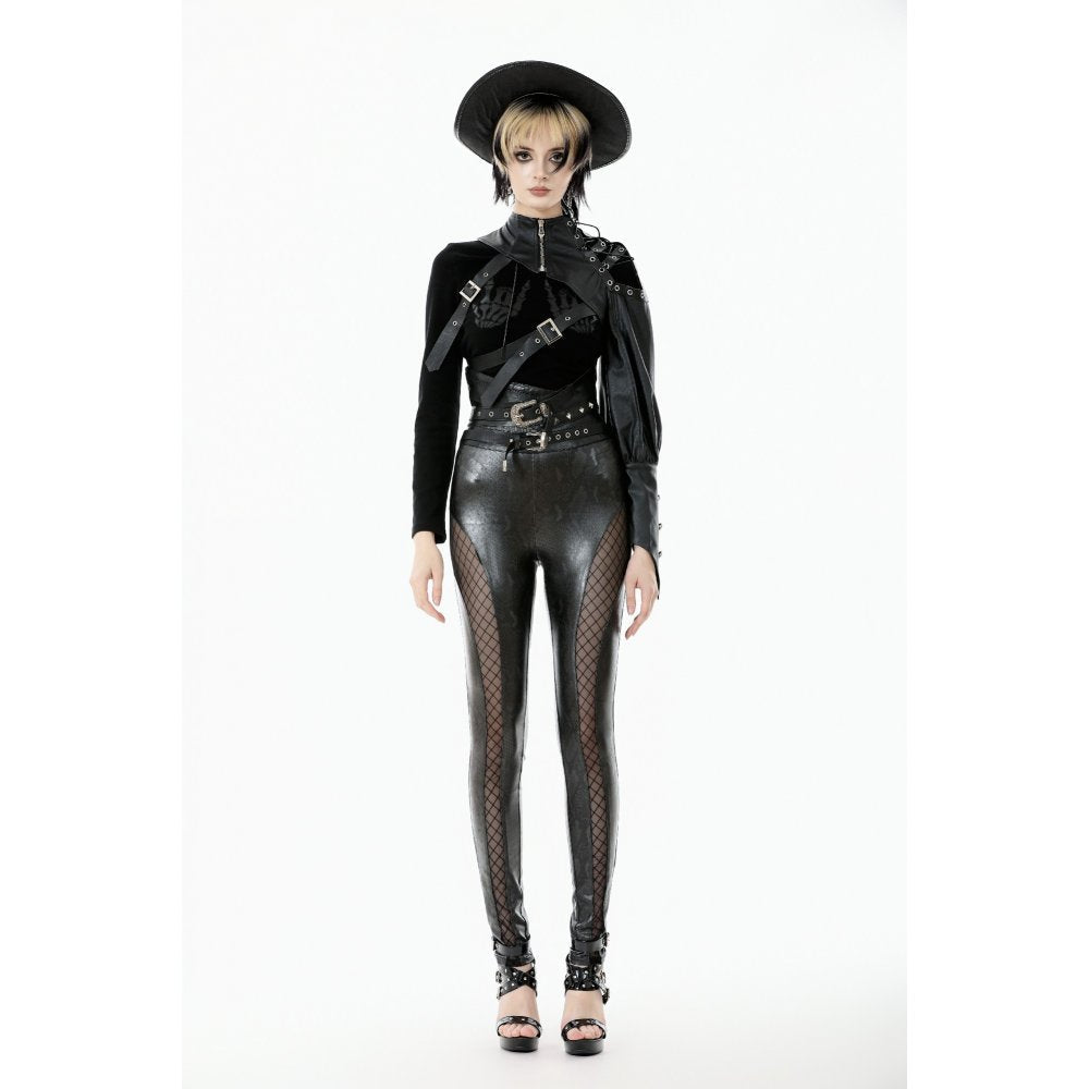 Dark in Love Zora Single-Sleeve Harness Shrug