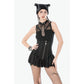 Dark in Love Brynja Eyelet Balloon Shorts in Black
