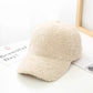 Spring-Autumn-Winter Fluffy Baseball Cap