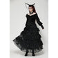 Dark in Love Cressida Gothic Princess Layered Cake Skirt