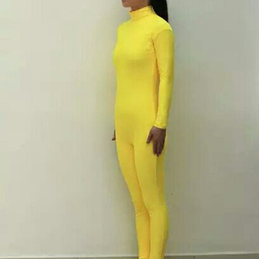 Fluorescent Women's Lycra Bodysuit, Candy Colours