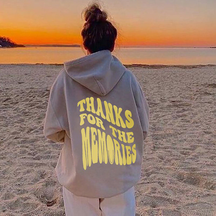 Thanks for the Memories, Positive Vibes Hoodie
