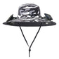 Outdoor Wide-Brim Sun Hat with USB Charging, Solar-Powered Cooling