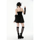Dark in Love Erzebeth Lace-Up Gothic Arm Warmers