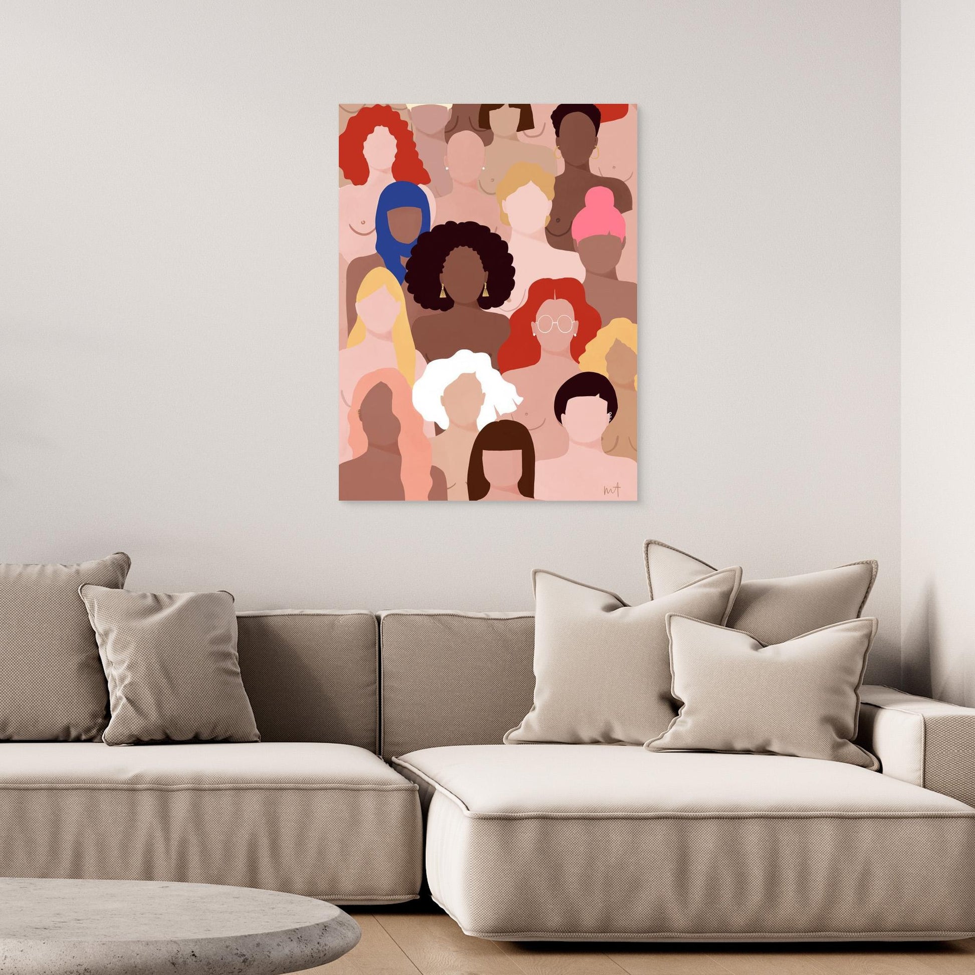 Who Runs the World? by Maja Tomljanovic Canvas Art Print