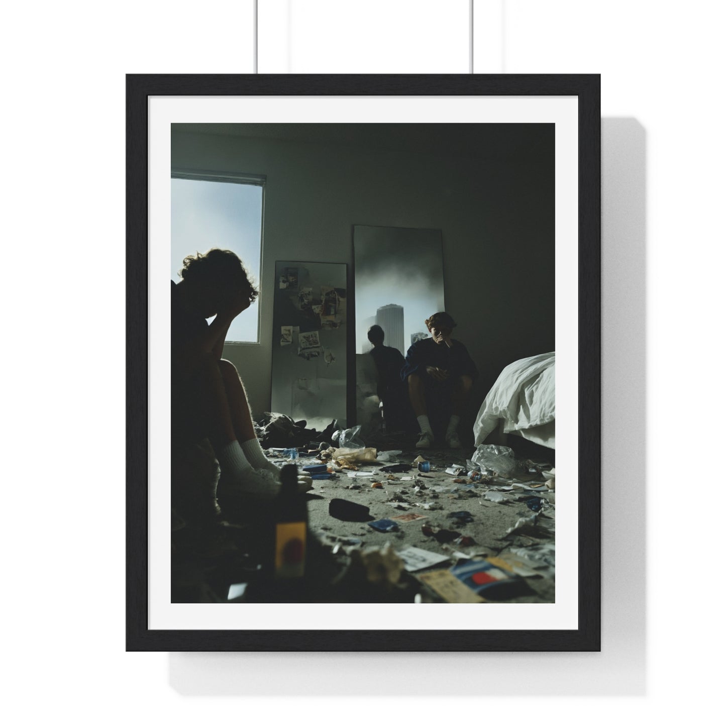 Raw Art III 'Designed by AI' Framed Art Print