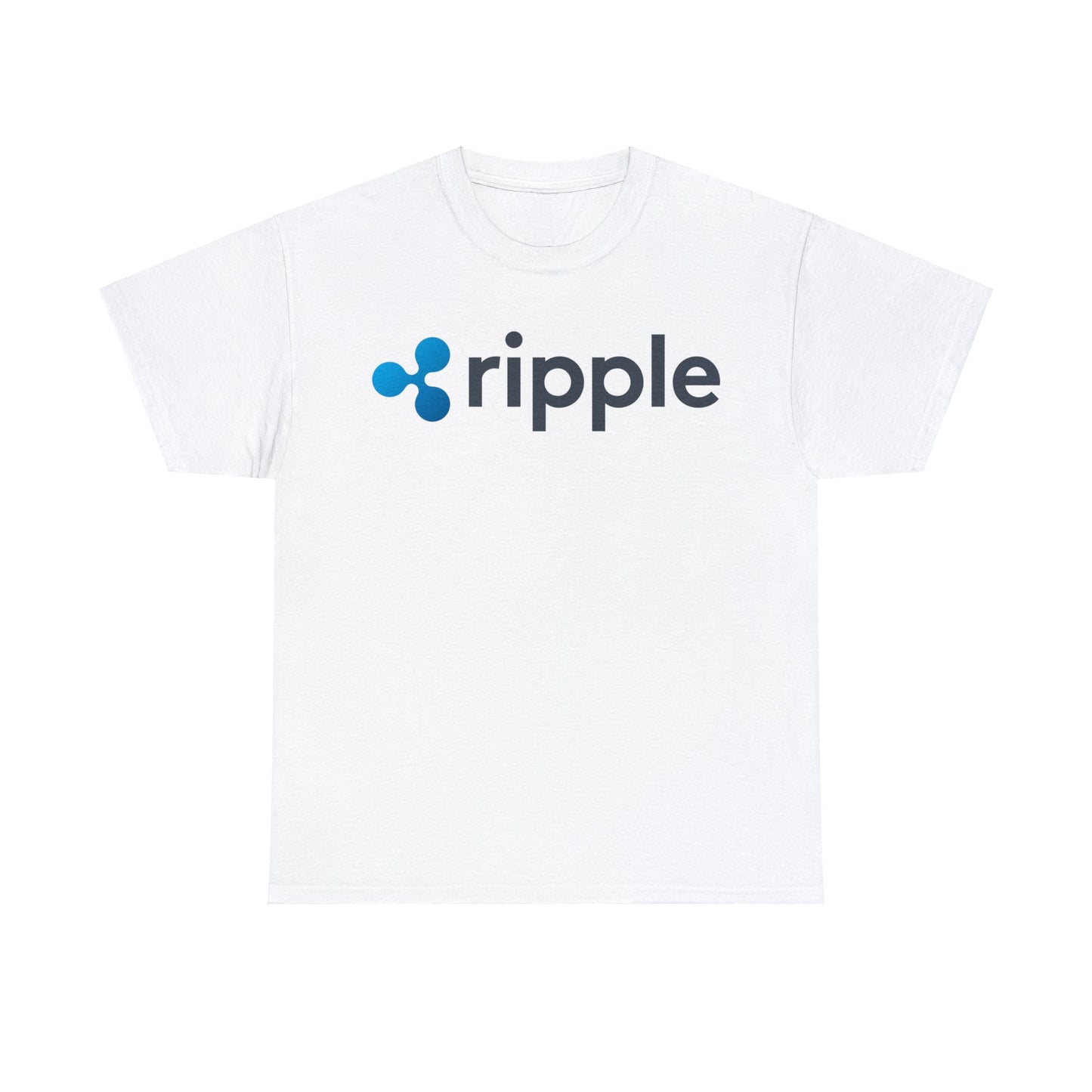 Ripple #XRP #XRPthestandard Crypto Unisex Heavy Cotton T-Shirt