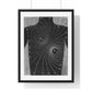 Augustus D Waller, Diagram, Electromotive Properties of the Human Heart, from the Original, Framed Art Print