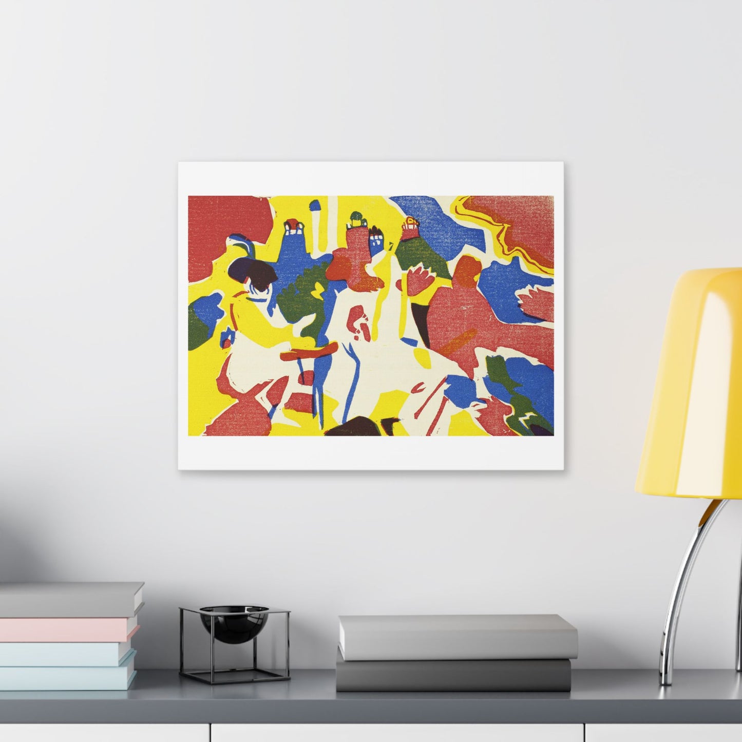 Klänge (1913) by Wassily Kandinsky, from the Original, Canvas Art Print