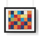 Qu 1 Color Chart (1930) by Paul Klee, from the Original, Framed Art Print