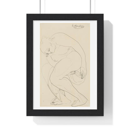 Alaston Nainen by Ernst Josephson, from the Original, Framed Art Print