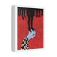Feet, Neo-Surrealism, Art Print on Satin Canvas, Stretched
