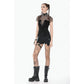 Dark in Love Punk Metal Utility Shorts