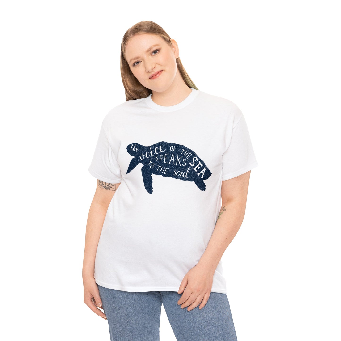 The Voice of the Sea Speaks to the Soul, Turtle T-Shirt