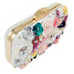 Flower Beaded Banquet Bag Party Clutch Handbag