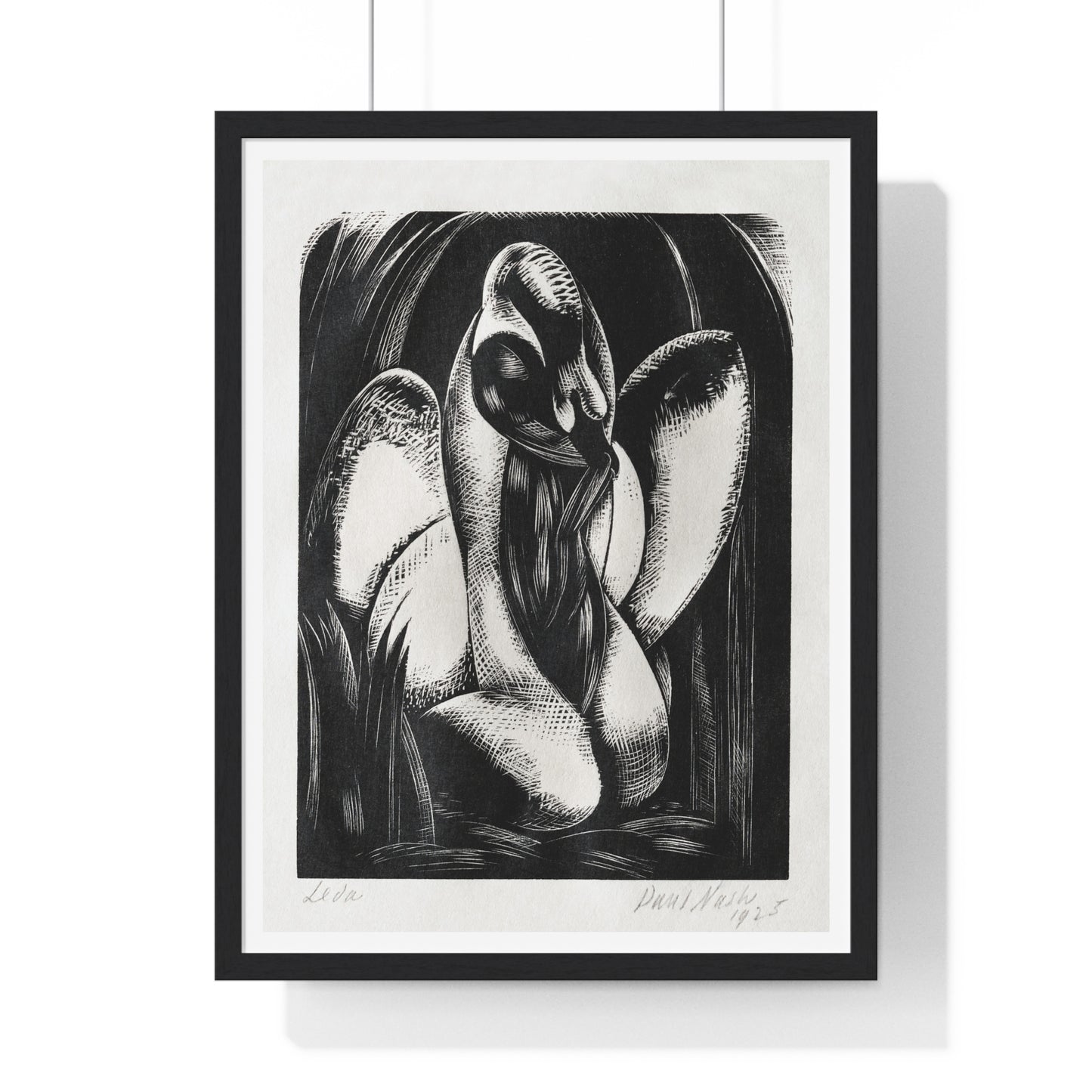 Leda (1925) by Paul Nash, from the Original, Framed Art Print