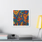 Love and Life Art in the Style of Joan Miro 'Designed by AI' Canvas Art Print
