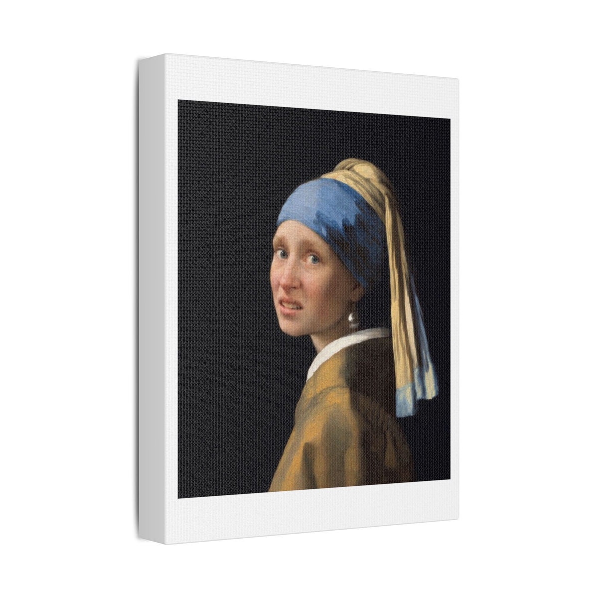 Liberal Woman from the Paris Riots (2026)  Art Print on Satin Canvas, Stretched