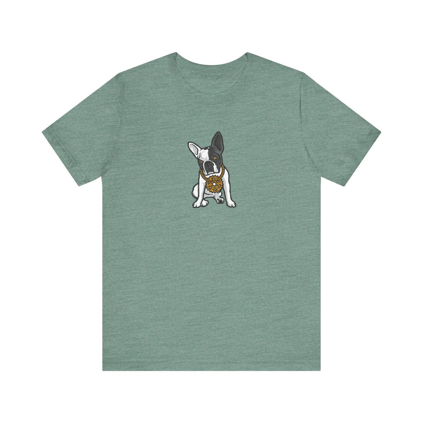 French Bulldog Boss Design Jersey T-Shirt