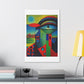 Eye on the Horizon, Picasso Art Style 'Designed by AI' Canvas Art Print