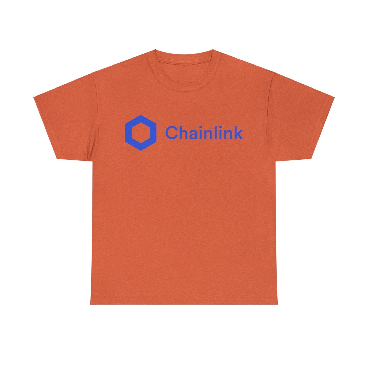 Chainlink #LINK Crypto Unisex Heavy Cotton T-Shirt