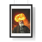 Mind Blowing, Photorealistic Art 'Designed by AI' Framed Print