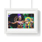 Brazilian Carnival Dancer 'Designed by AI' Framed Art Print