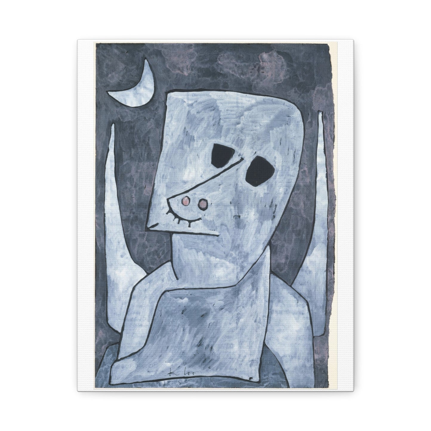 Angel Applicant (1939) by Paul Klee, Canvas Art Print from the Original