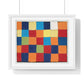 Qu 1 Color Chart (1930) by Paul Klee, from the Original, Framed Art Print