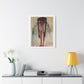 Ballerina, Neo-Surrealism, Art Print on Satin Canvas, Stretched