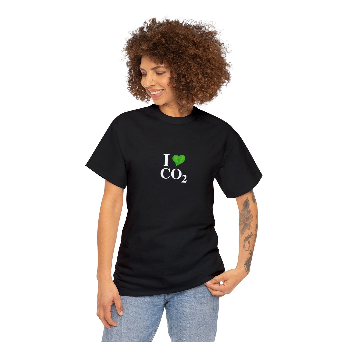 I Love CO2 Anti-Climate Scam Cotton T-Shirt